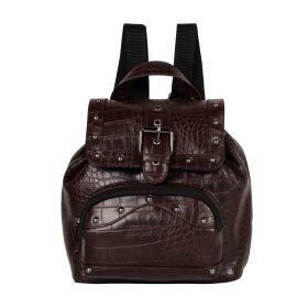 Katy Croc Print Mini Backpack
