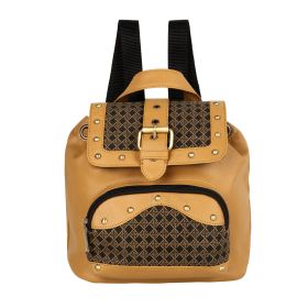 Tayla Diamond Print Mini Backpack