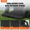 VEVOR Double Heated Stadium Seat with Back Support, 3 Level Heating Wide Bleacher Seat