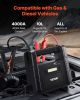 Car Jump Starter 4000A Booster Jumper Box 88.8Wh Portable Lithium Battery Pack
