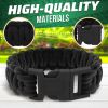 Tactical Paracord Bracelets for Men Elegant Design Easy to Carry Durable Sturdy Good for Gifting Paracord Bracelet for Hiking Camping Traveling Fishin