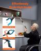 34" Grabber Reacher Tool, 2-Pack Foldable Reacher Grabber Pickup Tool with 360° Rotating Jaw & Magnets, Grabber Tool Heavy Duty