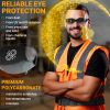 Gradient Gray Anti Fog Safety Glasses for Men & Women