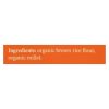 Lotus Foods Ramen - Organic - Millet And Brown Rice - 4 Ramen Cakes - 10 Oz - Case Of 6