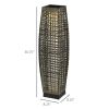 Gray Solar Floor Lamp, Outdoor Garden Lantern