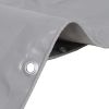 Tarpaulin 2.1 oz/ftÂ² 13.1'x26.2' Gray