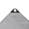 Tarpaulin 2.1 oz/ftÂ² 13.1'x26.2' Gray