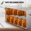 VEVOR Water Bath Canner, 15 Quart Stove Top Canner Pot, Boiling Water Canners with 2 Canning Racks, 304 Food Grade Stainless Steel Large Stock Pot