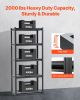 Storage Shelves 16" D x 32" W x 72" H 5-tier Garage Storage Shelving