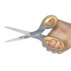 8" Titanium Bonded Scissors 4-Pack – Soft Grip Handle, Ultra-Sharp Multipurpose Shears for Home, Office & School Use