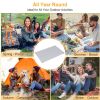 Portable Beach Blanket 4.6’ x 6.6’ Waterproof Foldable Camping Rug Pocket Sandproof Picnic Mat for Camping Picnic Hiking Grass Travel
