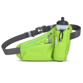 Outdoor Sports Mountaineering Water Bottle Waist Bag (Type: Waist Bag, Color: Green)