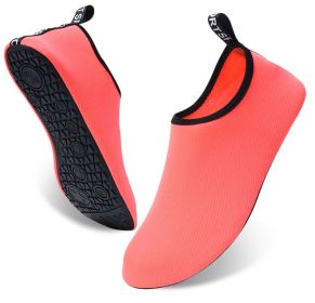 Adult Barefoot Socks Diving Water Swimming Socks Light Water Shoes Beach Shoes Non-slip Swimming Beach Socks Snorkeling Shoes (Shoe Size: 38-39, Color: Fine lines3)