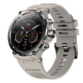 HD Screen Smart Outdoor Sports Watch (Color: Silver Gray)