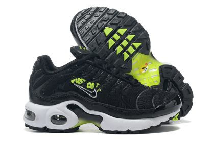 TN cushioned fashion kids' sneakers Running shoes (colour: blcak, size: 34)
