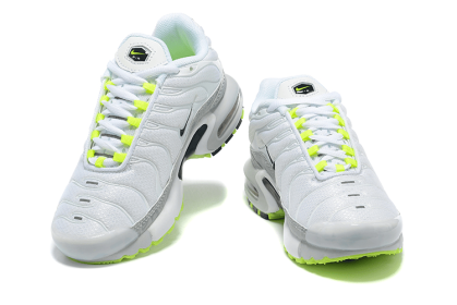 TN cushioned fashion kids' sneakers Running shoes (colour: white-gray, size: 34)