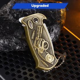 "3-in-1 Tactical Lighter â€“ Butane Flame + Bottle Opener + Survival Tool â€“ Perfect Men's Gift" (Color: Revolver style)