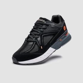 FitVille Men's Rebound Core Shoes - Black (Width: EXTRA WIDE/4E, size: 9)