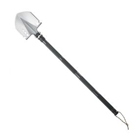 Folding Multitool Camping Survival Shovel for Outdoor Hiking (Color: Black, Type: 13 in 1)