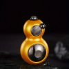 "Metal Windproof Lighter â€“ Rotating Gourd Design with Green Flame â€“ Perfect Father's Day Gift"