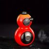 "Metal Windproof Lighter â€“ Rotating Gourd Design with Green Flame â€“ Perfect Father's Day Gift"