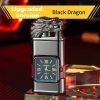 "Magic Dual Flame Lighter â€“ Adjustable Jet/Soft Flame â€“ Perfect Gift for Men (Butane Not Included)"