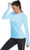 Women's UPF 50+ Sun Protection Long Sleeve Shirts Outdoor Hiking Fishing Tops