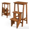 Multifunction Usage Wood Step Stool